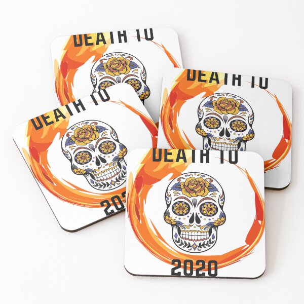 Item preview, Death to 2020 - I want this year to be over - Kill it with fire - Dia de muertos - gift ideas designed and sold by MDclothingshop.