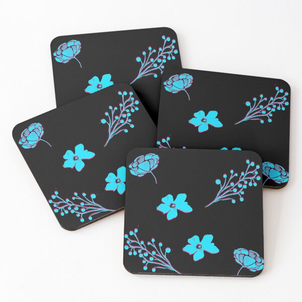 Item preview, Separated Neon Flowers designed and sold by Coverex.