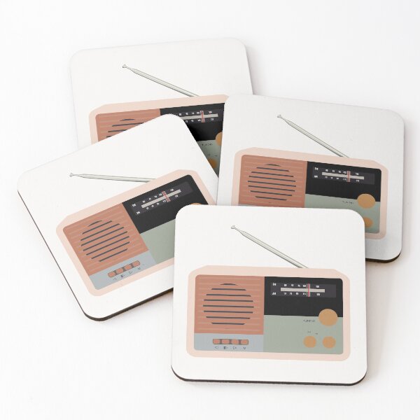 Item preview, Retro Vintage Radio  designed and sold by Sophia Pompilli.