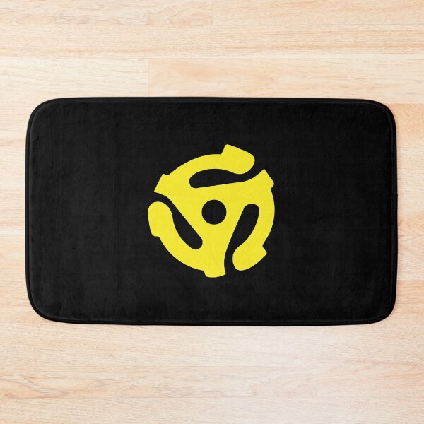 Item preview, 45 Record Spindle (Yellow) designed and sold by ArtofDissent.
