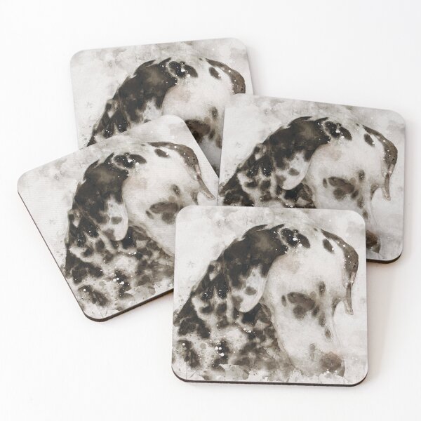 Item preview, Dalmation watercolour digital portrait designed and sold by Gerald Waters.