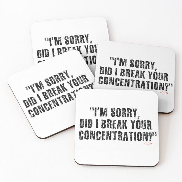 Item preview, "I'm Sorry, Did I Break Your Concentration?" designed and sold by SHAMTEES.