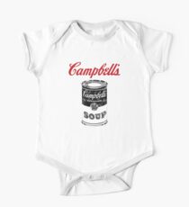 Body de manga corta sopa de campbell