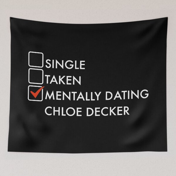 Item preview, Mentally dating Chloe Decker Lucifer detective  designed and sold by PG Illustration.