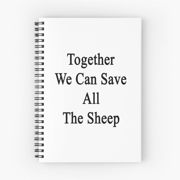Item preview, Together We Can Save All The Sheep  designed and sold by supernova23.