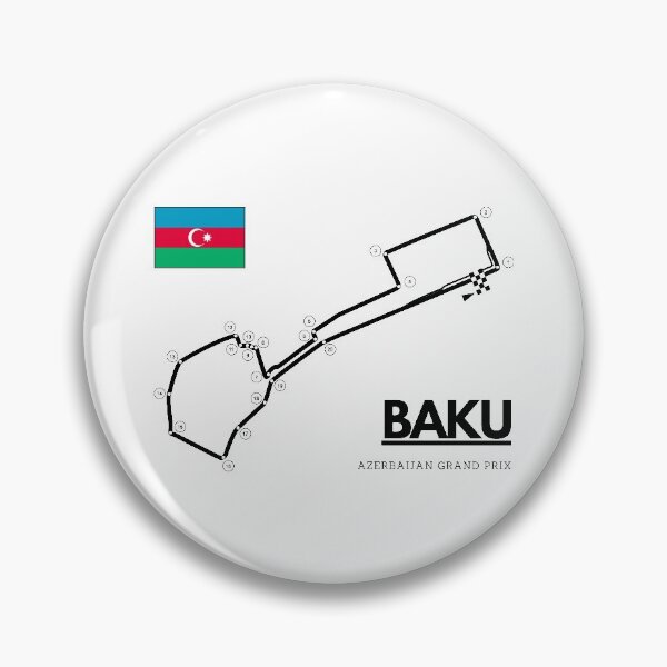 Item preview, Baku F1 Track Azerbaijan designed and sold by Auto-Prints.