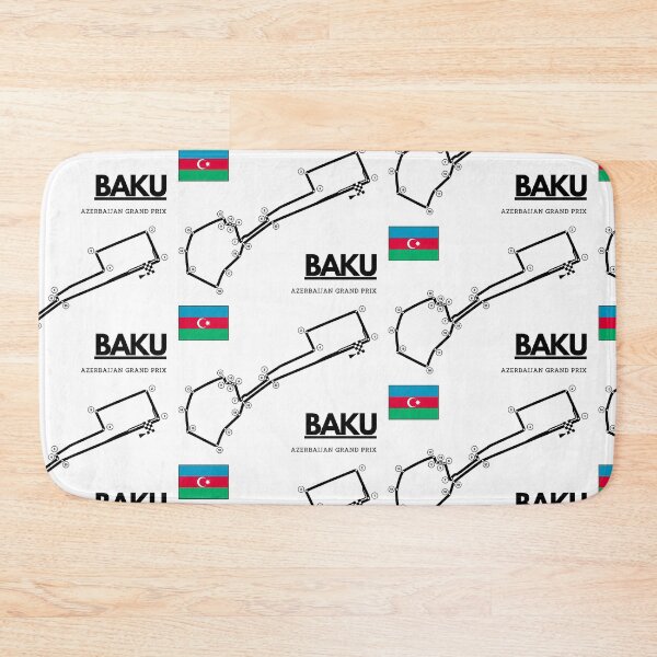Item preview, Baku F1 Track Azerbaijan designed and sold by Auto-Prints.