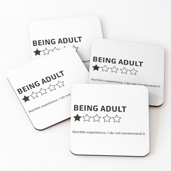 Item preview, Being Adult: Horrible experience, I do not recomment it. designed and sold by WonderlandVect.
