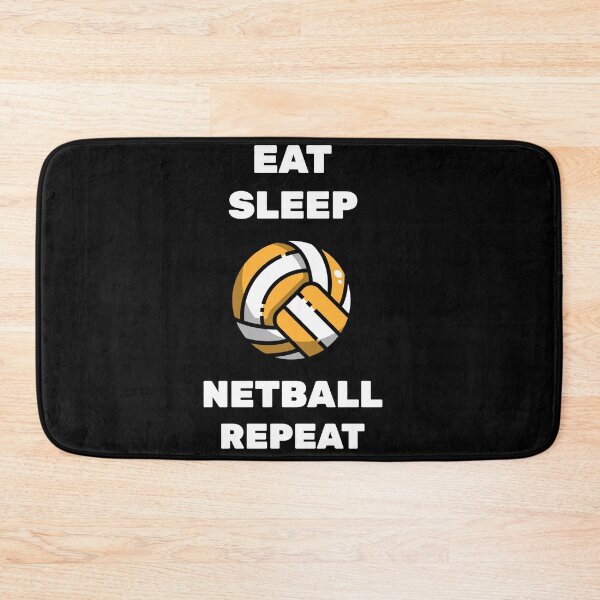 Item preview, Eat Sleep Netball Repeat designed and sold by joabaj.