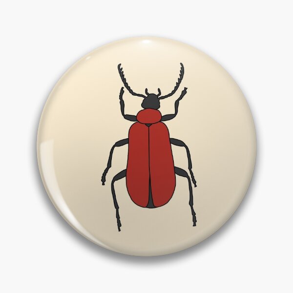 Item preview, Black Headed Cardinal Beetle designed and sold by taylorrowan.