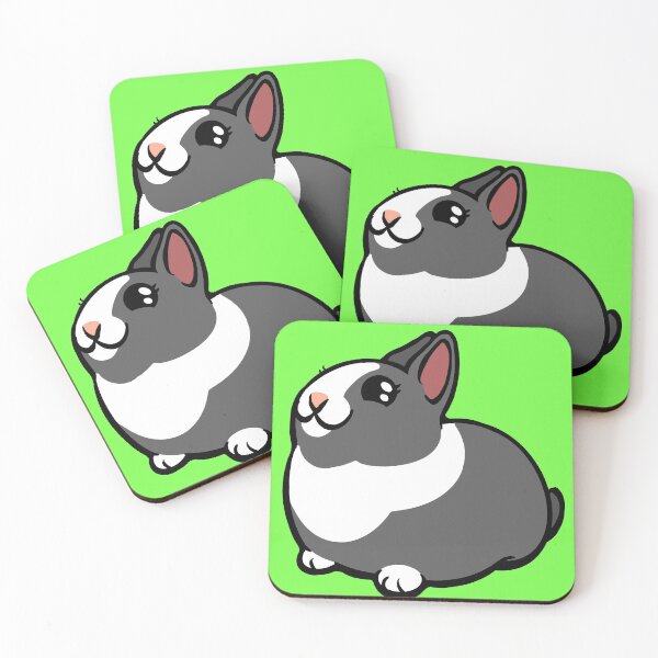Item preview, Gray and White Bunny Rabbit Coney designed and sold by RJKpoyp.
