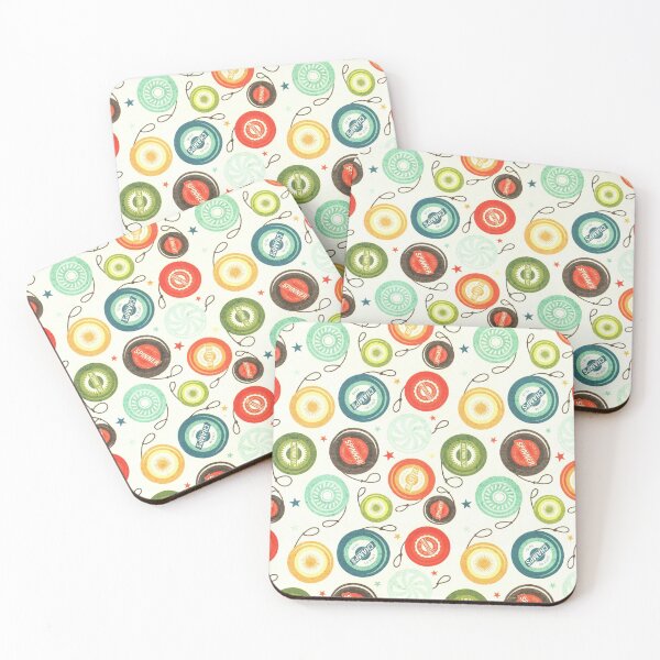 Item preview, Colorful Yo-Yo Pattern - Vintage Toys designed and sold by elevens.