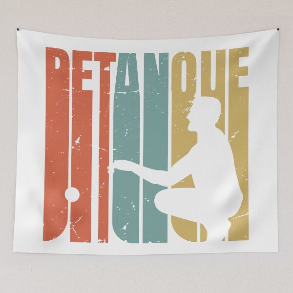 Item preview, Vintage retro Petanque, bocce ball lover, boule lover designed and sold by anodyle.