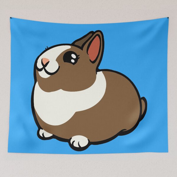 Item preview, Brown and White Bunny Rabbit Coney designed and sold by RJKpoyp.