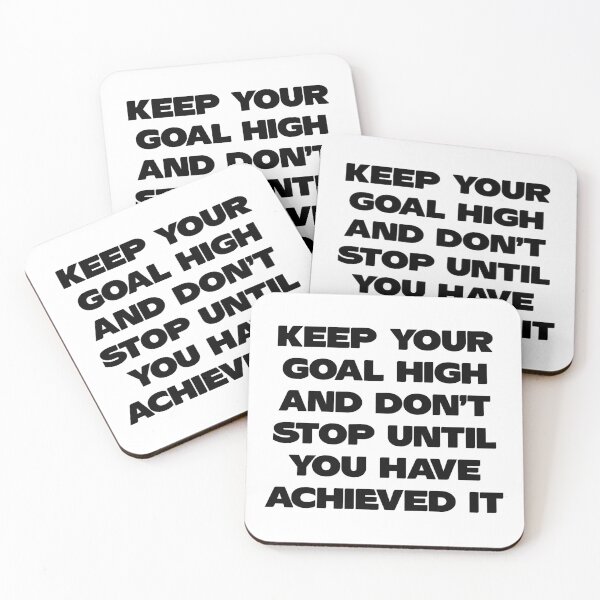 Item preview, Keep Your Goal High-Motivational Quotes For Work designed and sold by sasijaya.