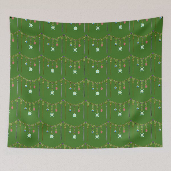 Item preview, Tarot Charm chain green designed and sold by LanDiMonk.