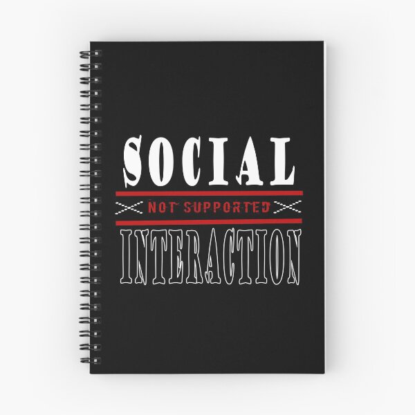 Item preview, Social Interaction Not Supported designed and sold by dreamofdenim.