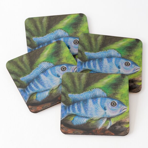 Item preview, Here fishy fishy - coloured pencil on paper designed and sold by Pansymade.