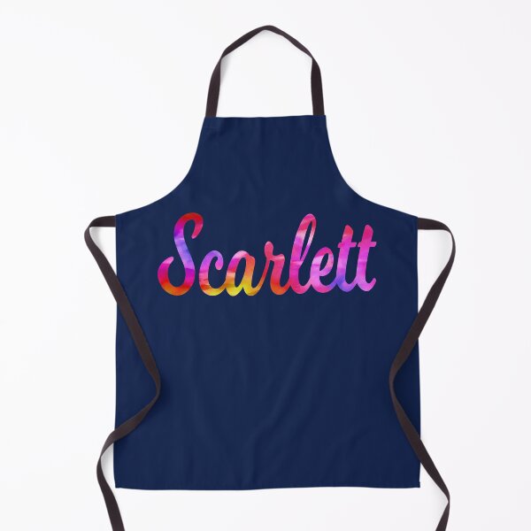 Item preview, Scarlett girls name multi color fun designed and sold by ComicKitsch.