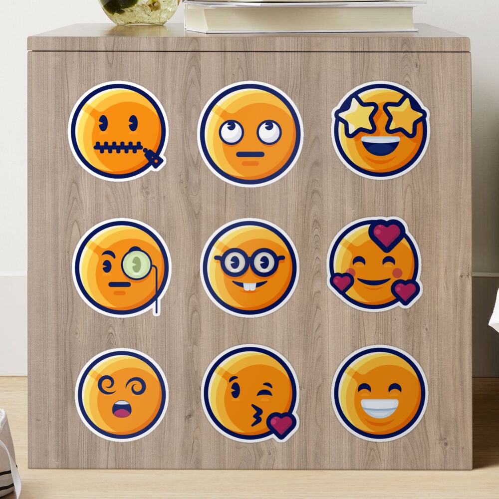 Meme Enjoyer Funny Moai Emoji - Funny Quotes - Magnet
