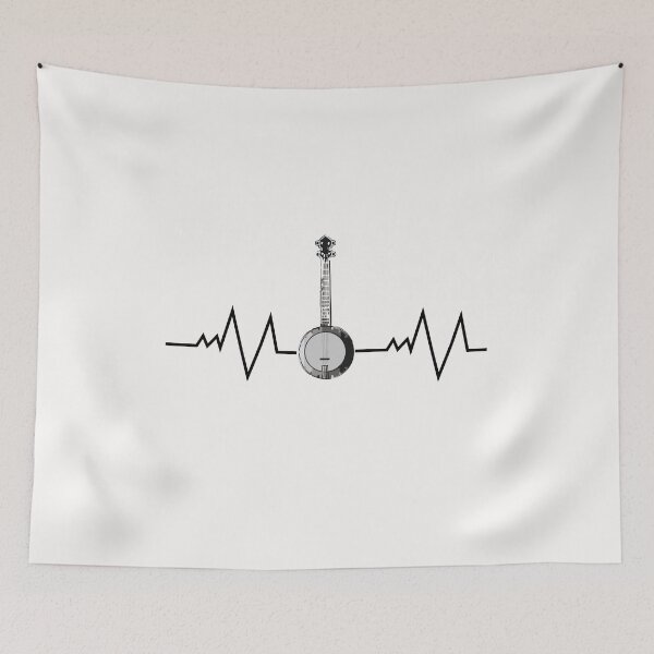 Item preview,  Banjo Heartbeat, Panjo Teacher Gift , Times for Music artists Gift, Banjo Player Gift, Banjo Gift,  Banjo Lover, Musician  designed and sold by HananDesign13.