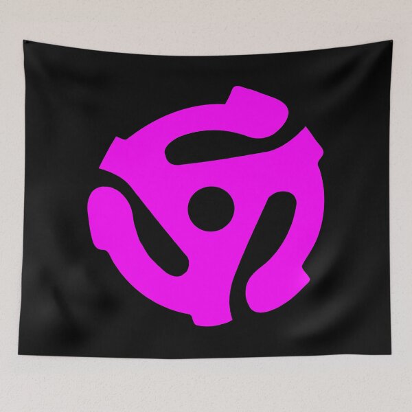 Item preview, 45 Record Spindle (Pink) designed and sold by ArtofDissent.