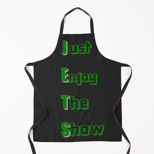 Item preview, Green Just Enjoy the Show Sports Fan  J E T S designed and sold by hempress.