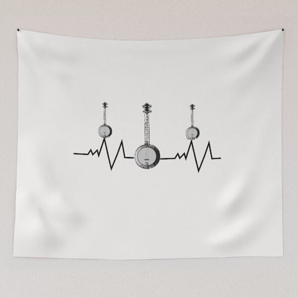Item preview, Banjo Heartbeat, Panjo Teacher Gift , Times for Music artists Gift, Banjo Player Gift, Banjo Gift,  Banjo Lover, Musician  designed and sold by HananDesign13.