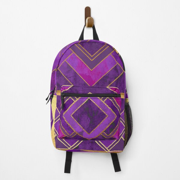Item preview, Art Deco Style Geometric Pattern in Purple designed and sold by NatalieC18.