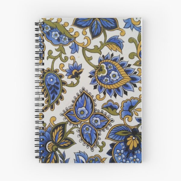 Aperçu de l'œuvre Motif floral bleu abstrait créée et vendue par astrunb5.