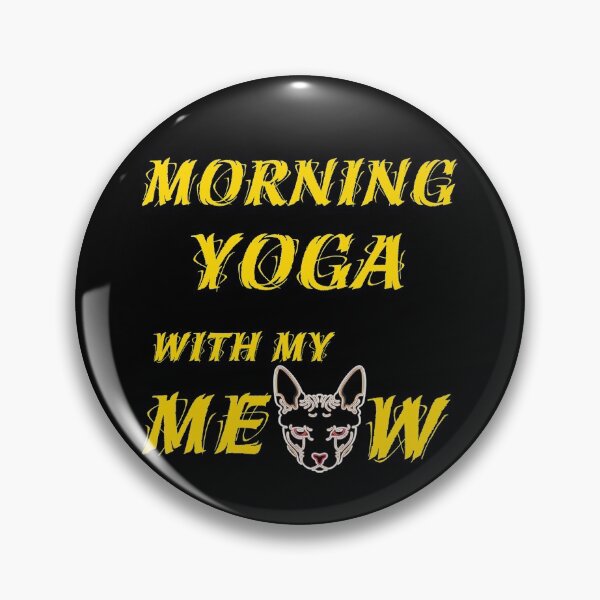 Item preview, Morning Yoga With My Cat designed and sold by TeesFashion.