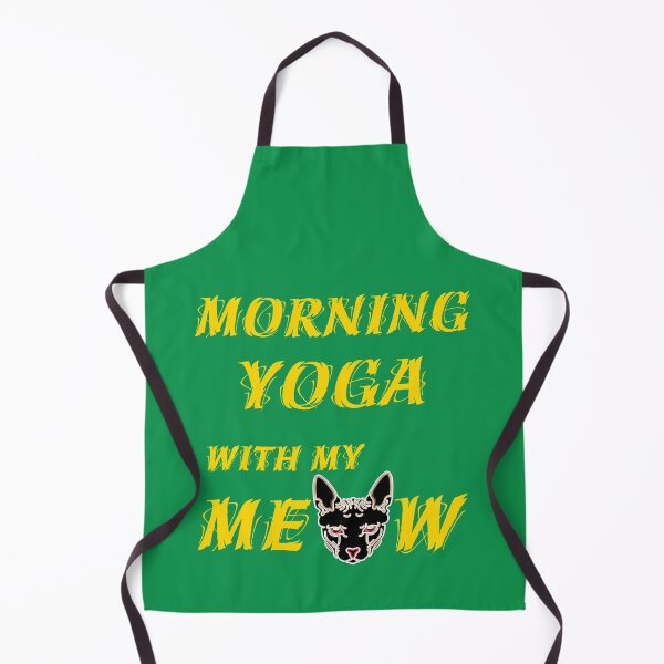 Item preview, Morning Yoga With My Cat designed and sold by TeesFashion.
