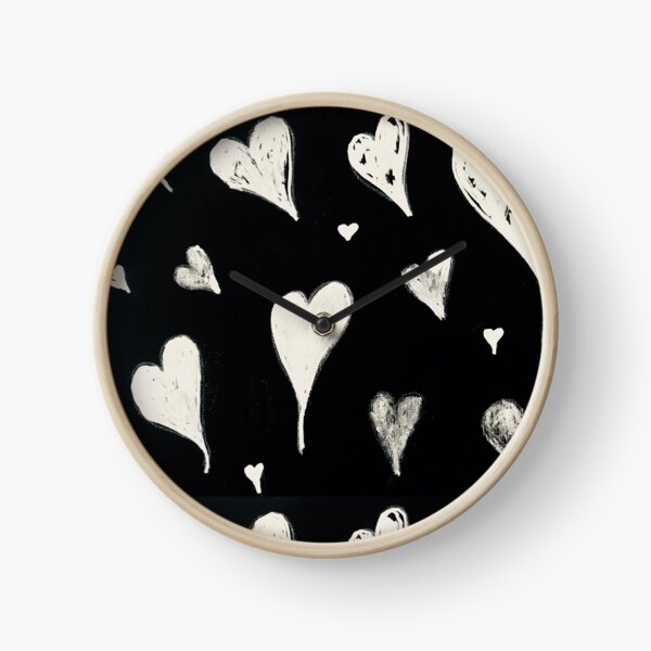 Hearts  Clock