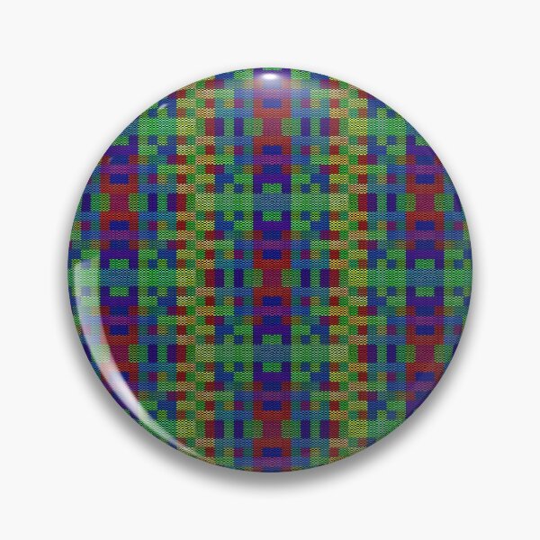 Item preview, Unique Retro Pixel Red Yellow Green Blue Purple Multicolored Rainbow Computer Glitch Graffiti Art Designs Camouflage Repeating Classic Vintage Patterns designed and sold by TeachUrb.