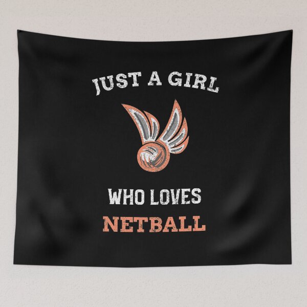 Item preview, Just A Girl Who Loves Netball designed and sold by joabaj.
