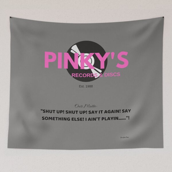 Item preview, Funny Parody - Friday's Pinky's Records & Discs designed and sold by VonWesTees.