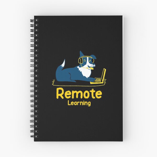 Item preview, Remote Learning Dog designed and sold by RiseandShineTee.