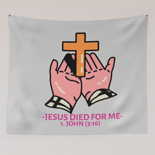 Item preview, Jesus Died For me.. 1. John (3:16) designed and sold by PositiveStudio.