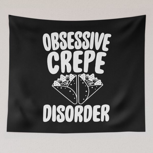 Item preview, French Pancakes Funny Hotcake T Shirt Obsessive Crepe Disorder designed and sold by Bendthetrend.