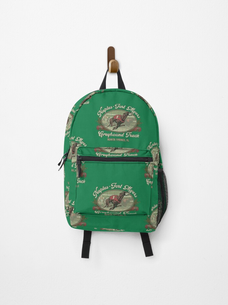 Greyhound carry shop on backpack