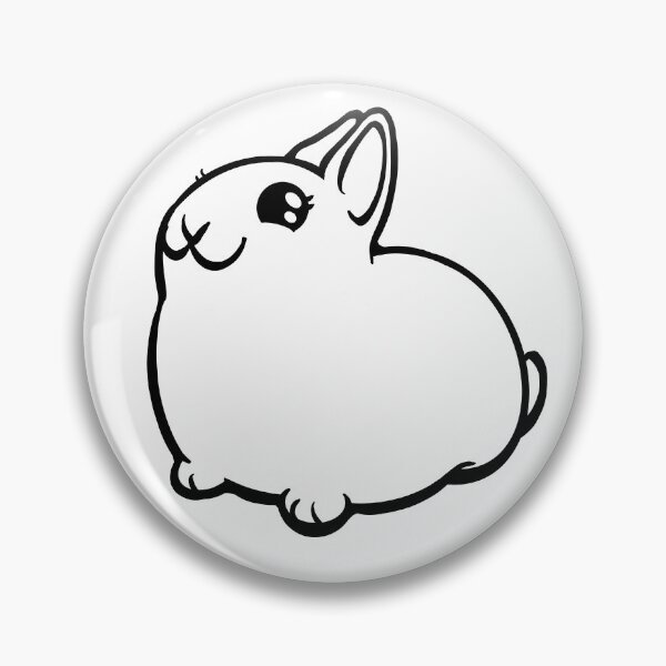 Item preview, Black Outline Bunny Rabbit Coney designed and sold by RJKpoyp.