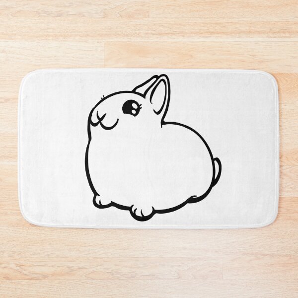 Item preview, Black Outline Bunny Rabbit Coney designed and sold by RJKpoyp.