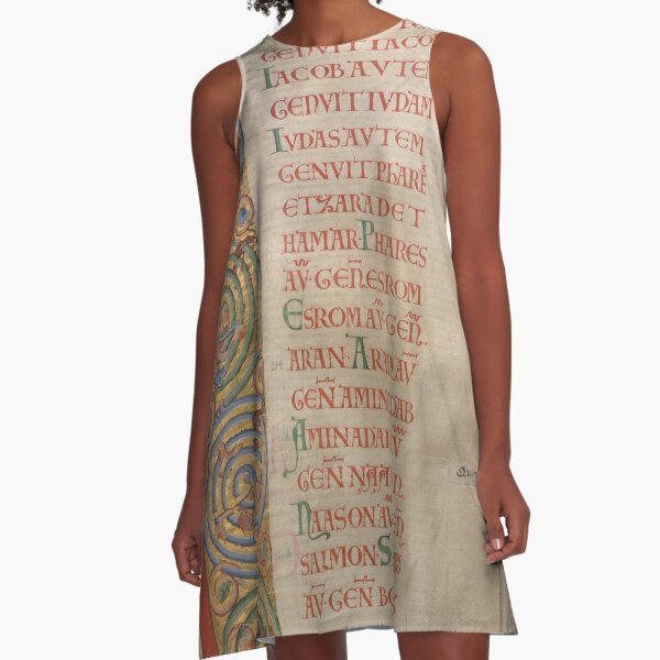 Codex Gigas A-Line Dress