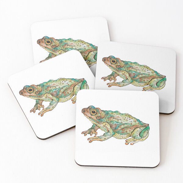 Item preview, Watercolor toad designed and sold by BunniBizzare.