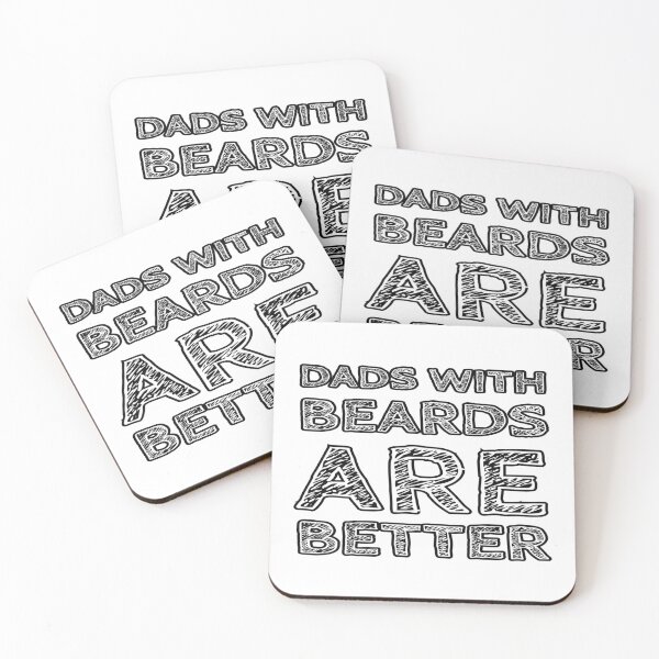 Item preview,  dads with beards are better designed and sold by Ahmed Graphic .