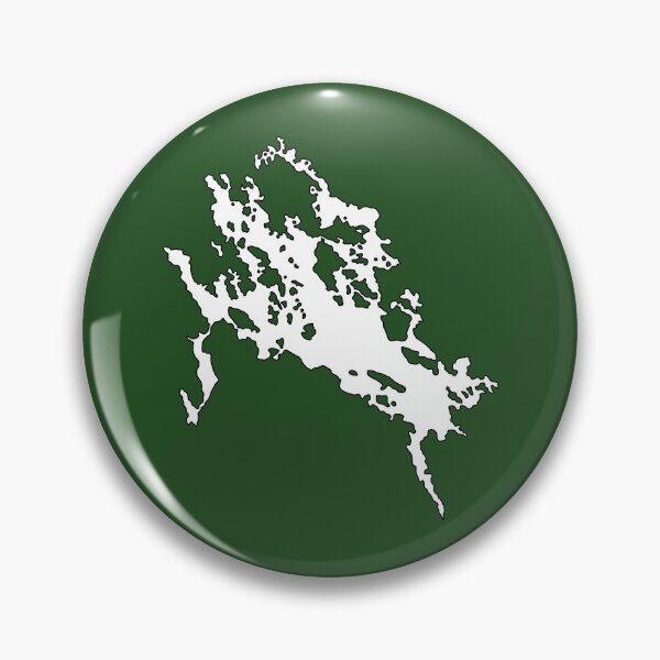 Item preview, Lake Winnipesaukee (green) designed and sold by mappsart.
