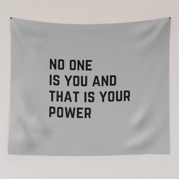 Item preview, No one is you and that is your power designed and sold by LoredanaOleinic.