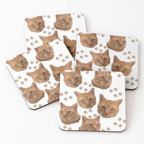 Item preview, Jonesy Paws orange cat tabby rusty kitty designed and sold by BlessItAllTees.