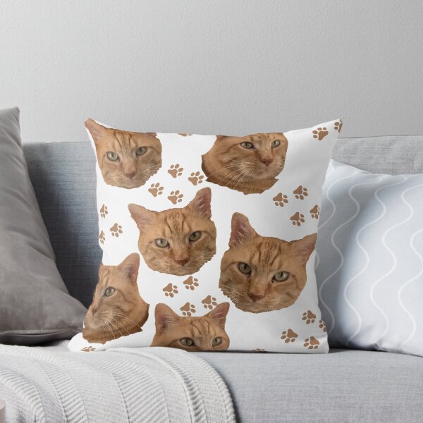 Item preview, Jonesy Paws orange cat tabby rusty kitty designed and sold by BlessItAllTees.