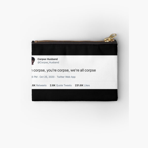 Item preview, Corpse Husband Tweet designed and sold by Shirtness.